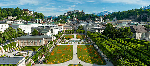 Mirabellgraten mit Blick auf Festung Hohensalzburg by Günter Breitegger, SalzburgerLand Tourismus